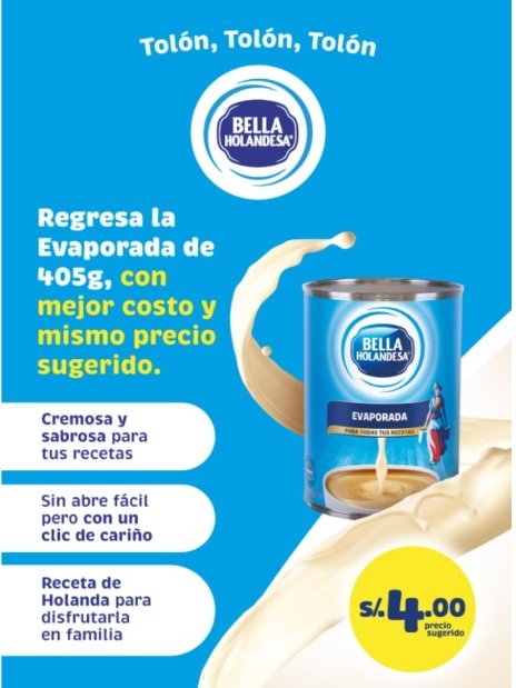 Alimentos bella holandes x405gr
